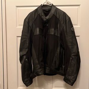 Authentic Yamaha Leather Motorcycle Jacket